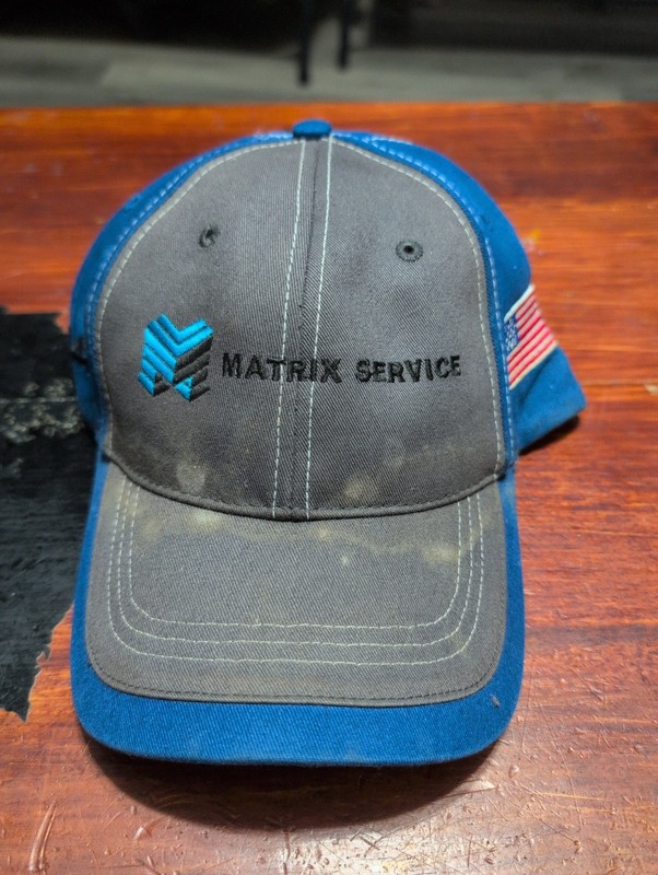 Matrix Services On The Spot Safety Ball Cap Sport-Tech Safety One Size Fits All