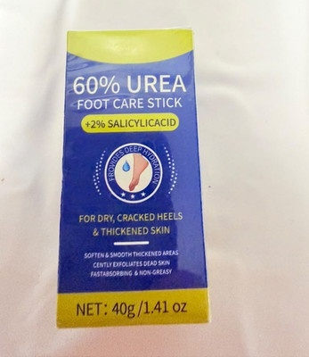 60% Urea Foot Care Stick 2% Salicylic Acid for Cracked Heels 1.41oz
