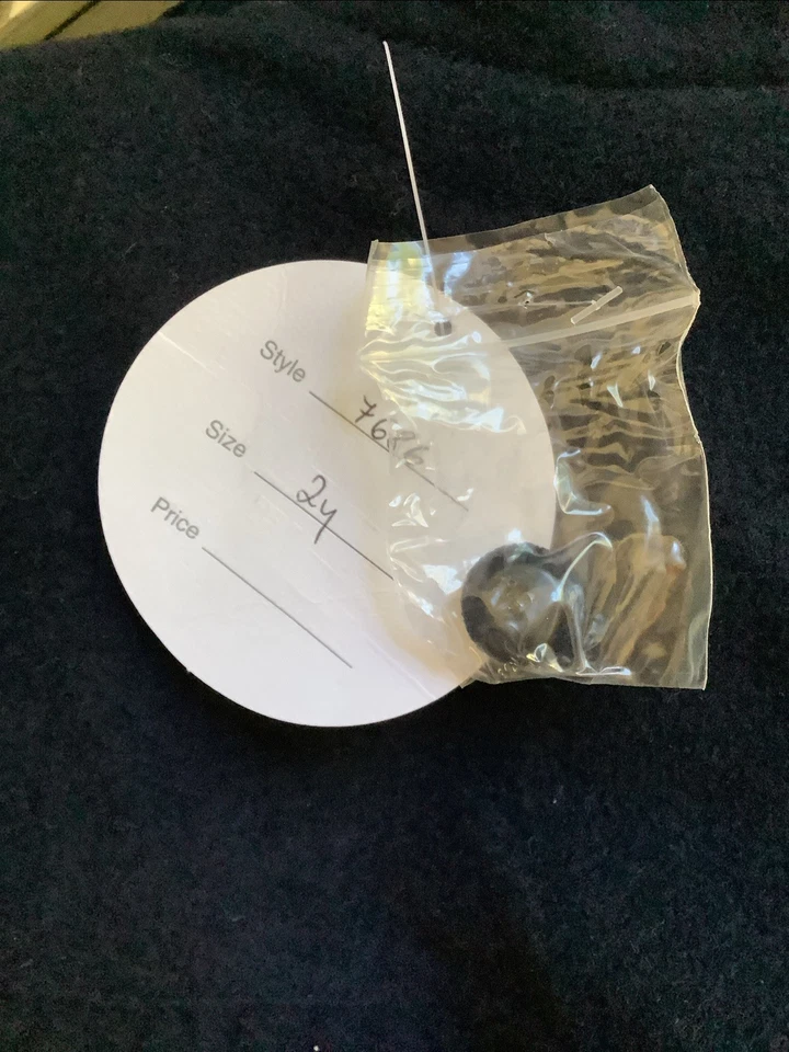 Abrigo Sarah Louise, Inglaterra, Mezcla Cachemira Azul Marino Niña Talla 2 NUEVO Orig. $177 Foto 4 de 4