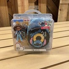 Disney ILY 4Ever TOTE TEENIES I Love STITCH Mini Tiny Doll Purse