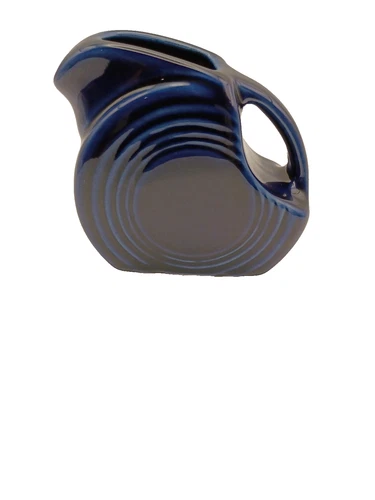 Fiesta Mini Disc Pitcher HLC Fiestaware USA Cobalt Blue Small 5oz