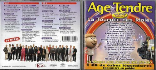 2 CD 34T AGE TENDRE MICHEL ORSO/AMONT/BARZOTTI/DELORME/JUVET/VASSILIU/CHARDEN - Picture 1 of 1