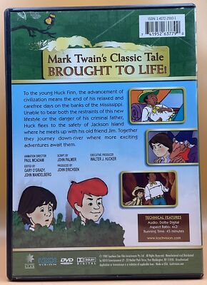 The Adventures of Huckleberry Finn DVD Animated **Buy 2 Get 1 Free