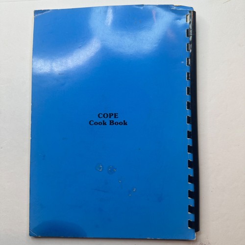Cope CookBook 1982 Quick Easy Savory Food Cooking & Baking Recipes For Employees - Picture 5 of 5