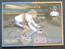 B435 Alessandra Cappellotto ITA Radsport Autogrammkarte original signiert