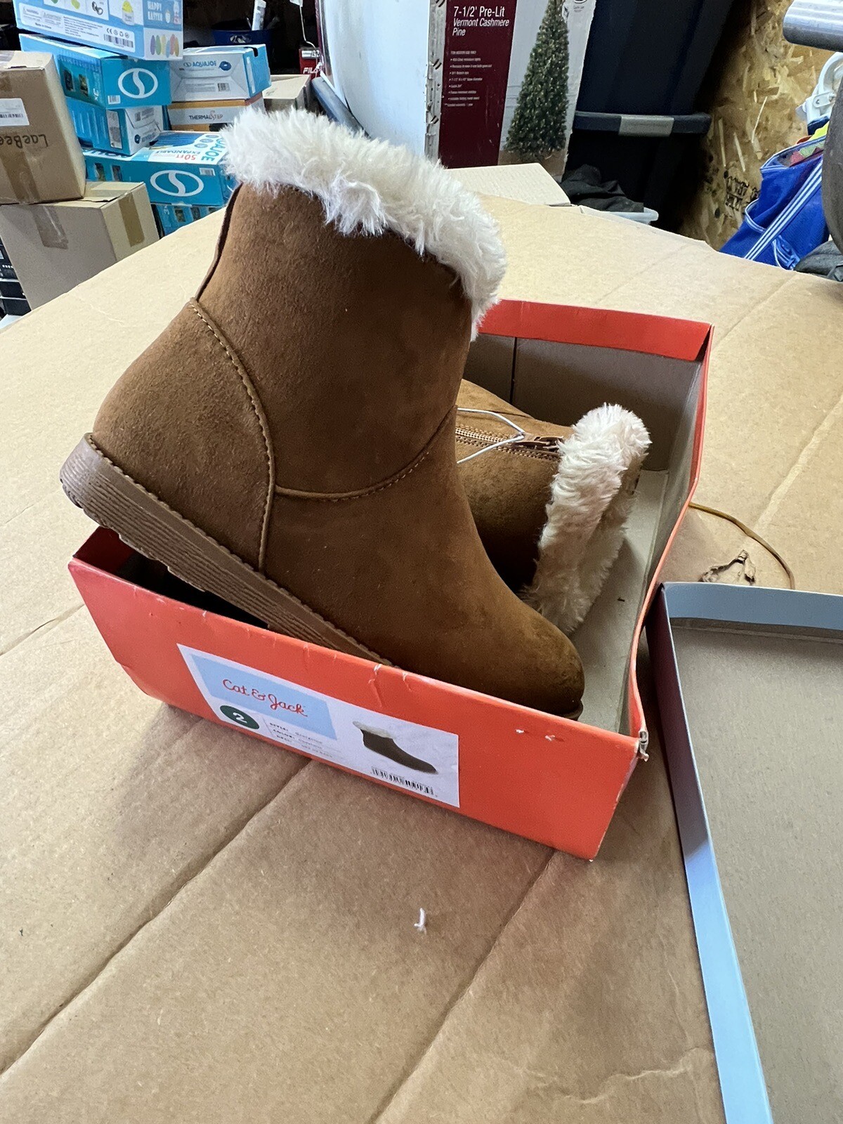Cat And jack Winter Boots Girls Size 2 eBay
