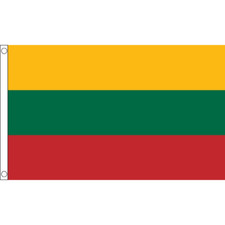 Lithuania Lithuanian Flag Table Hand Waving Flags Bunting Scrunchie Display