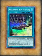 Yugioh Revolving Switchyard OP10-EN011 Super Rare NM