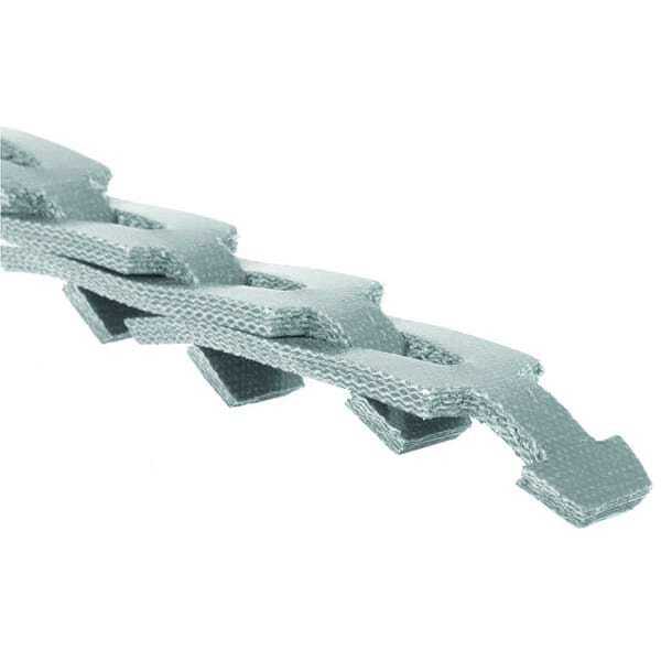 Cinghia A V Collegabile Powertwist Link Belt C/22: 5 Piedi, Sezione 7/8”, Regolabile