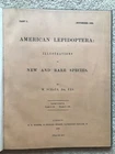American Lepidoptera Illustrations of New & Rare Species W Schaus 1892 Colour Pl