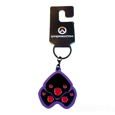 Overwatch WIDOWMAKER Character Head Logo Official Keychain Blizzard