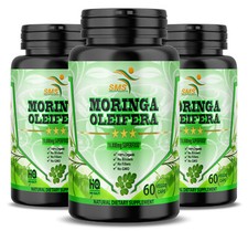 MORINGA OLEIFERA EXTRACT CAPSULES ORGANIC MULTI VITAMIN 10,000mg 3X