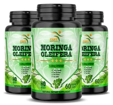 MORINGA OLEIFERA EXTRACT CAPSULES ORGANIC MULTI VITAMIN 10,000mg 3X