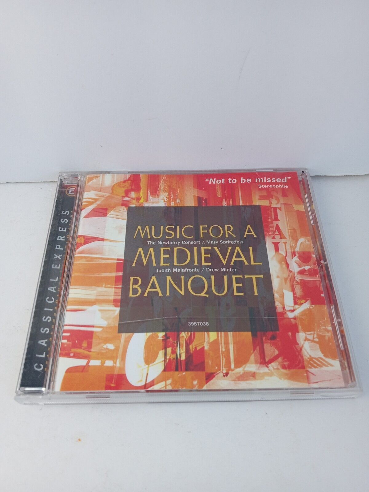 Music for a Medieval Banquet By Newberry Consort CD 2001 Harmonia Mundi