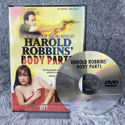 Harold Robbins' Body Parts DVD 2001 Richard Grieco Athena Massey Movie Film