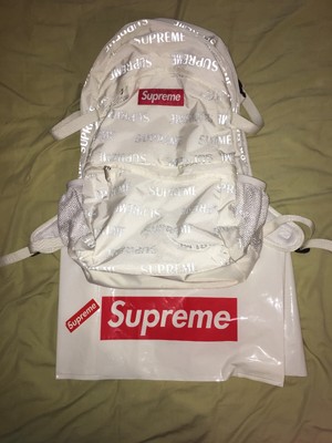 Supreme 3m Reflective Repeat Backpack 