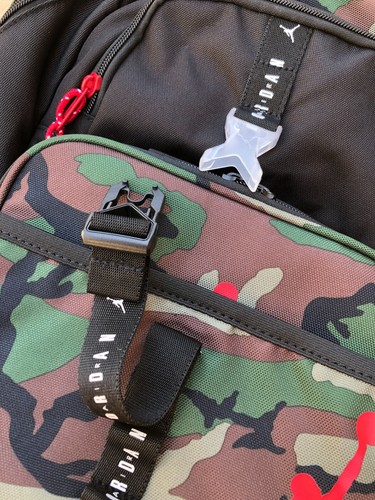 Nike Jordan Backpack 18L Lunch Bag 3L Camo 13" Laptop 9A0775-K11 School Youth - Picture 8 of 14