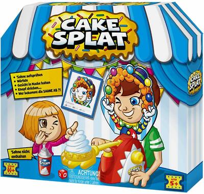  Cake Splat, Familien- und Partyspiel für Groß und Klein, Zuru 6401