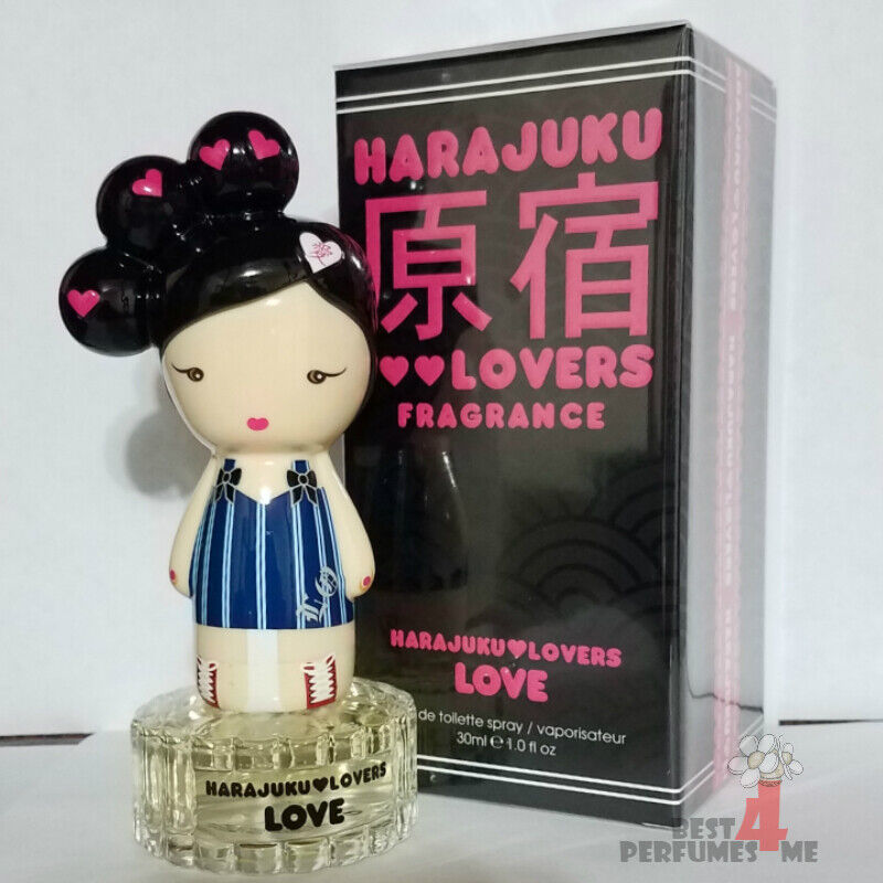 HaraJuku Lovers "Love" by Gwen Stafani Eau De Toilette Spray 1.0 oz 30ml RARE