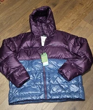 NEW Sz XL Men Marmot Guides Down Hoody Jacket Purple Fig Moon River $ 275
