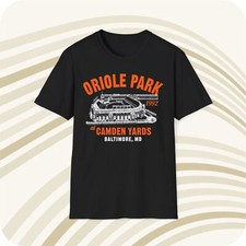 Camiseta de béisbol de corte clásico Oriole Park at Camden Yards - Baltimore Orioles