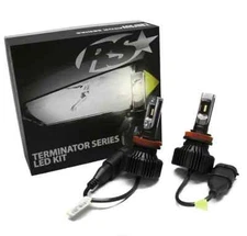 Race Sport H10TLED Terminator Series Fanless LED Headlight Kit  Style H10