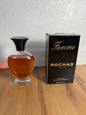 Femme Rochas Eau de Toilette Natural Spray 100 ml/ 3.4 fl oz. 80%