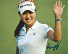 LPGA GOLFER PARK HEE-YOUNG HAND SIGNED 8x10 PHOTO A w/COA WOMEN'S GOLF PROOF 