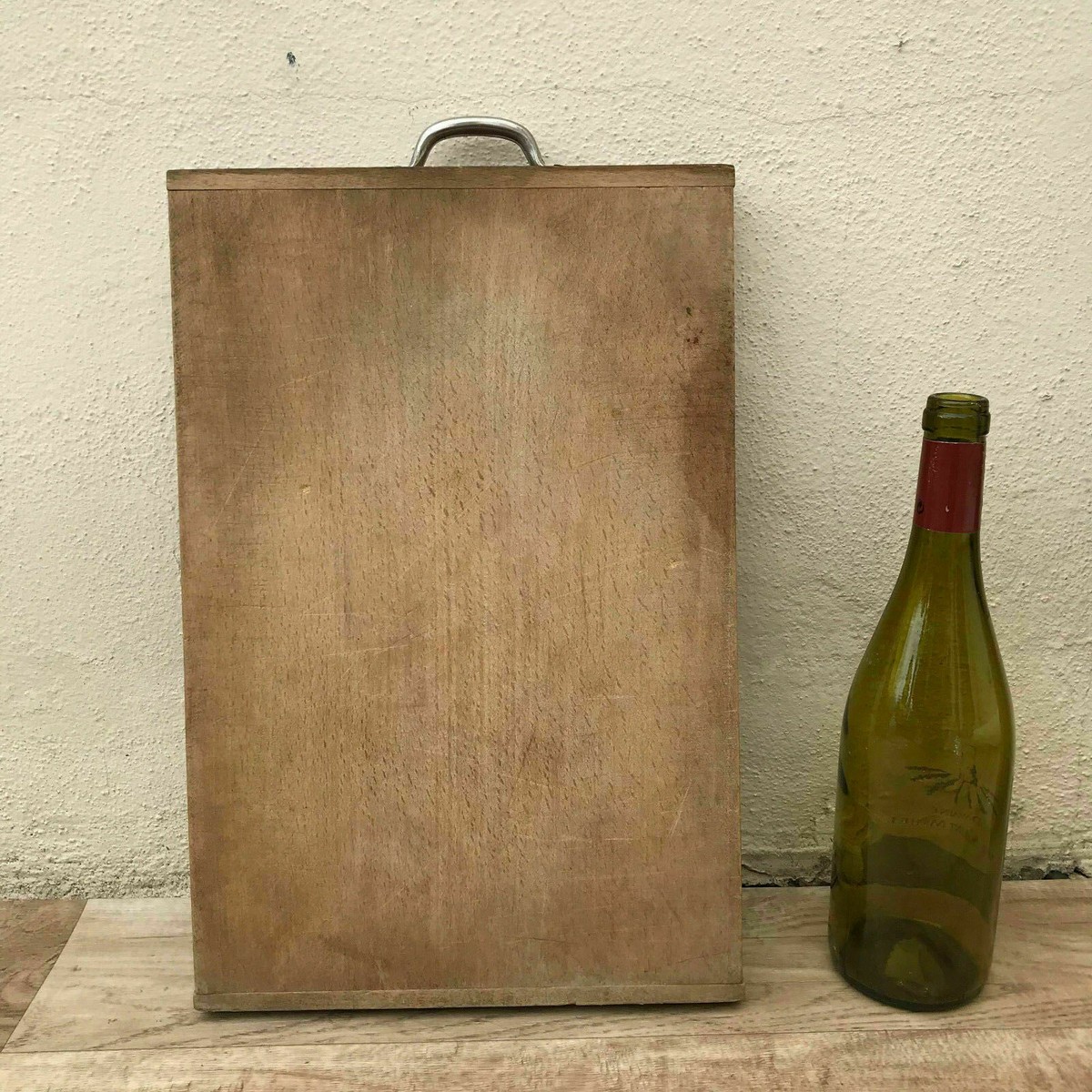 ANTIQUE VINTAGE FRENCH BREAD OR CHOPPING CUTTING BOARD WOOD
