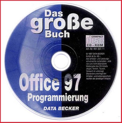 CD - Data Becker - Office 97 Programmierung