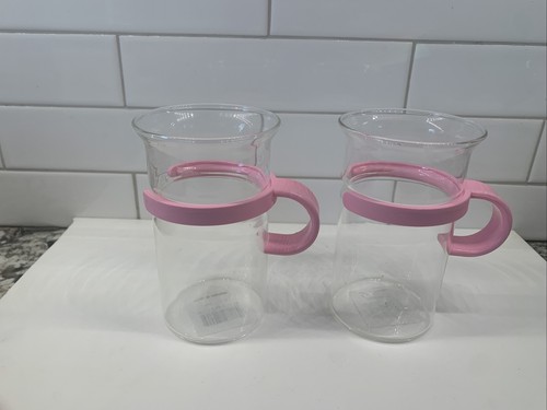 (2) Tazza da tè Tazza Rosa Bodum Alta Tazza Capitano Picard Star Trek Bicchiere Espresso - Foto 2 di 7