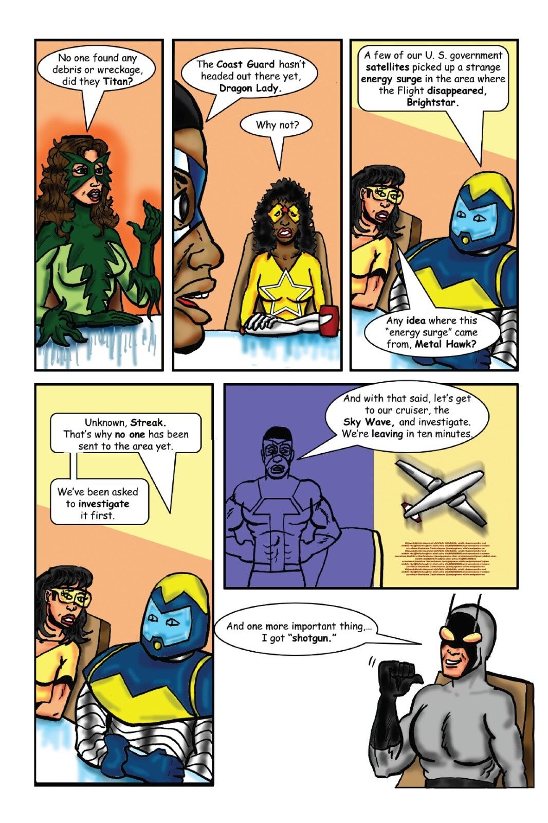 Saga of the Power Heroes - Issue 5 of 5 (Power Comix) **New w/Backboard & Bag** - Picture 7 of 7