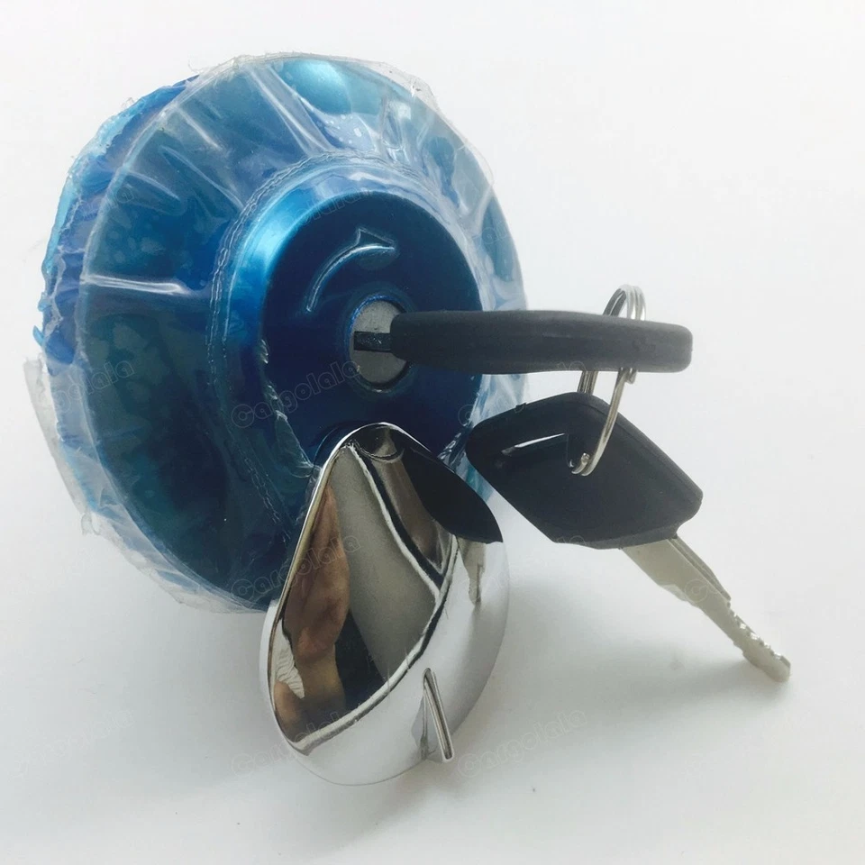 Juego de llaves de bloqueo de asiento interruptor de encendido tapa de gas combustible Honda Shadow ACE/VT750 VLX/VT600 Foto 3 de 4