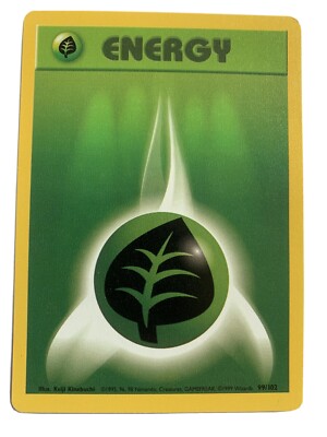 1999-2000 Pokemon Energy Card. GRASS 99/102 | eBay