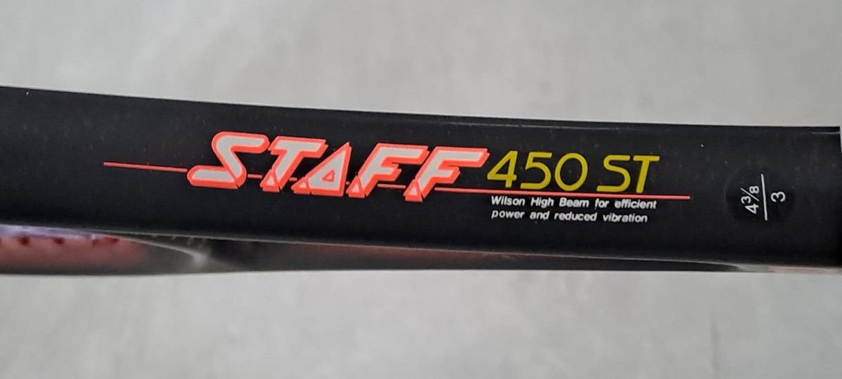 Raquette Tennis Wilson Staff Graphite 450 ST - Bon état - Occasion