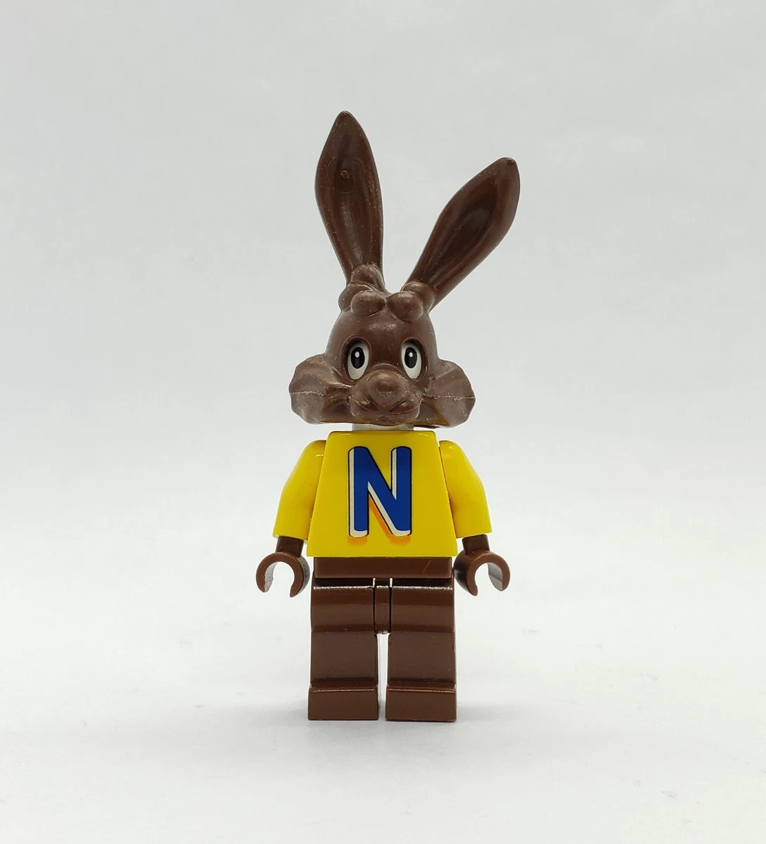 Lego Quicky the Nesquik Bunny Minifigure 4051 Nestle Mascot Promo Super Rare!