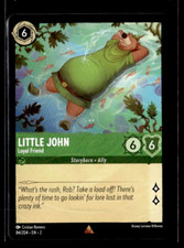 Disney Lorcana Rise of the Floodborn Little John Loyal Friend Non Foil 84/204