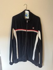 Vintage Fila Velour Track Jacket 4XL