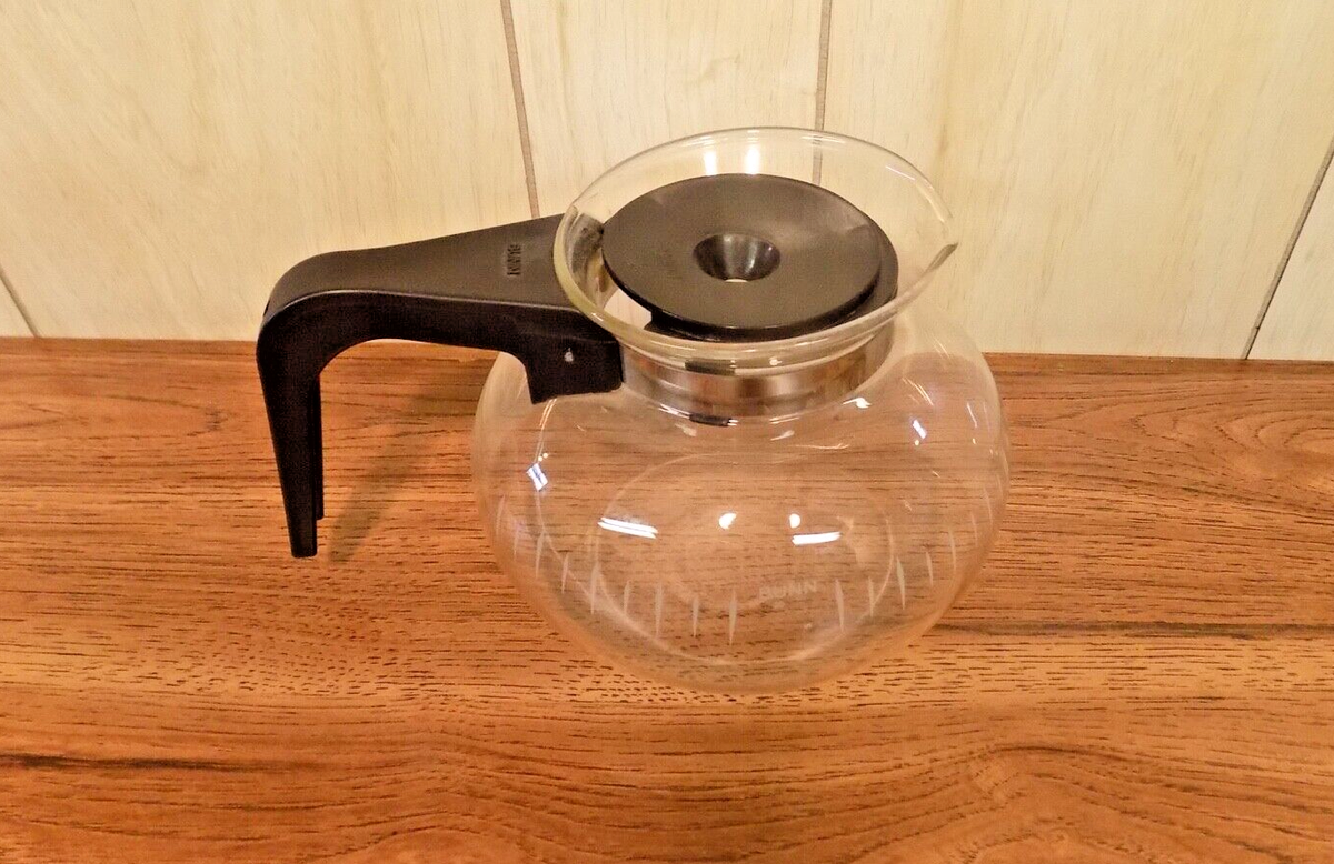 Easy Pour Bunn Coffee Maker Replacement Pot Vintage Bunn Easy Pour  Replacement Clear Glass Six Cup