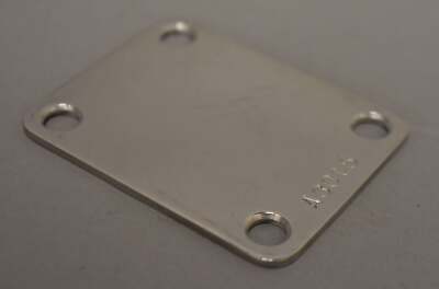 1980s Schecter USA / Serialized Neck Plate 4-Bolt Chrome NOS