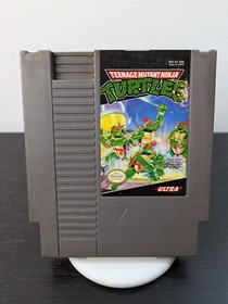 Teenage Mutant Ninja Turtles Nintendo NES autentico testato, funzionante spedizione gratuita