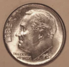1962-D Roosevelt Dime - BU - #3530T - Stock Photo - FREE SHIPPING