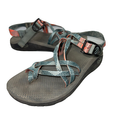 Chaco ZX/3 Outdoor Trail Hiking Sandals Sport￼ Blue Coral