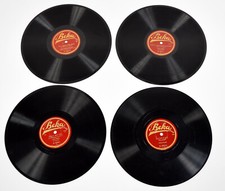 4 stare płyty gramofonowe Beka 78 szt. do płyty szelakowej gramofonowej