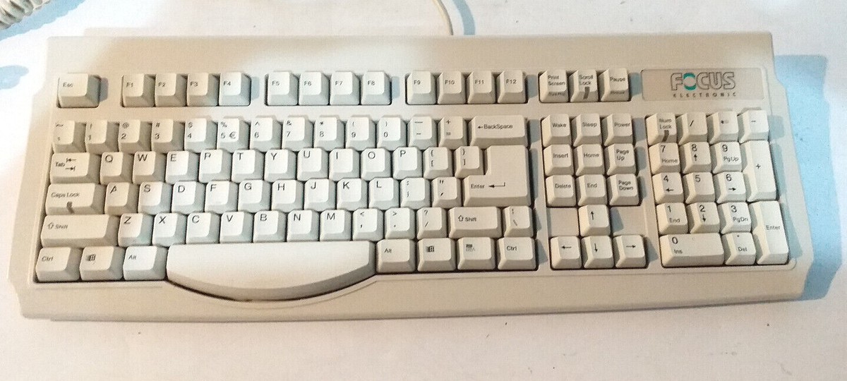 【元箱＆カバー付・動作確認済みALPS】FOCUS FK-2001(PS/2) Enoch - FK-2001