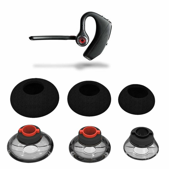 10 Pieces Foam Ear Pad Cover Earphone Earbud Antislip for Plantronics