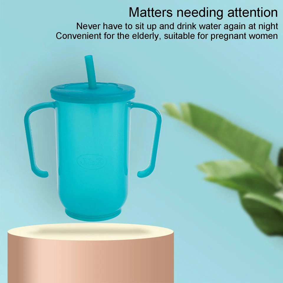 Spill Proof Cups For Adults Sippy Cups For Elderly Cup With Handle - image 3 of 4