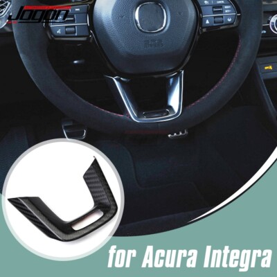 For Acura Integra Type S 2024-2026 Matte Carbon Steering Wheel Lower Cover Jogon