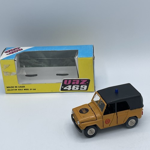 UAZ-469 A34 YA3 URSS CCCP RUSSO NOVOEXPORT 1:43 POLIZIA GAI