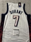 Kevin Durant Signed Autographed 2024 USA Olympic Jersey PSA DNA COA Paris Gold